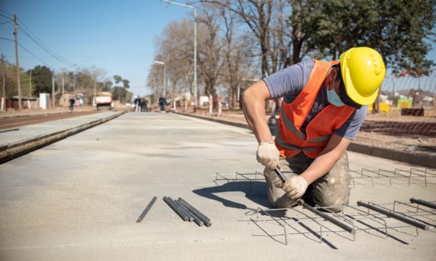 Río Cuarto: avanza el plan de pavimentación en calles Payró y Quenon