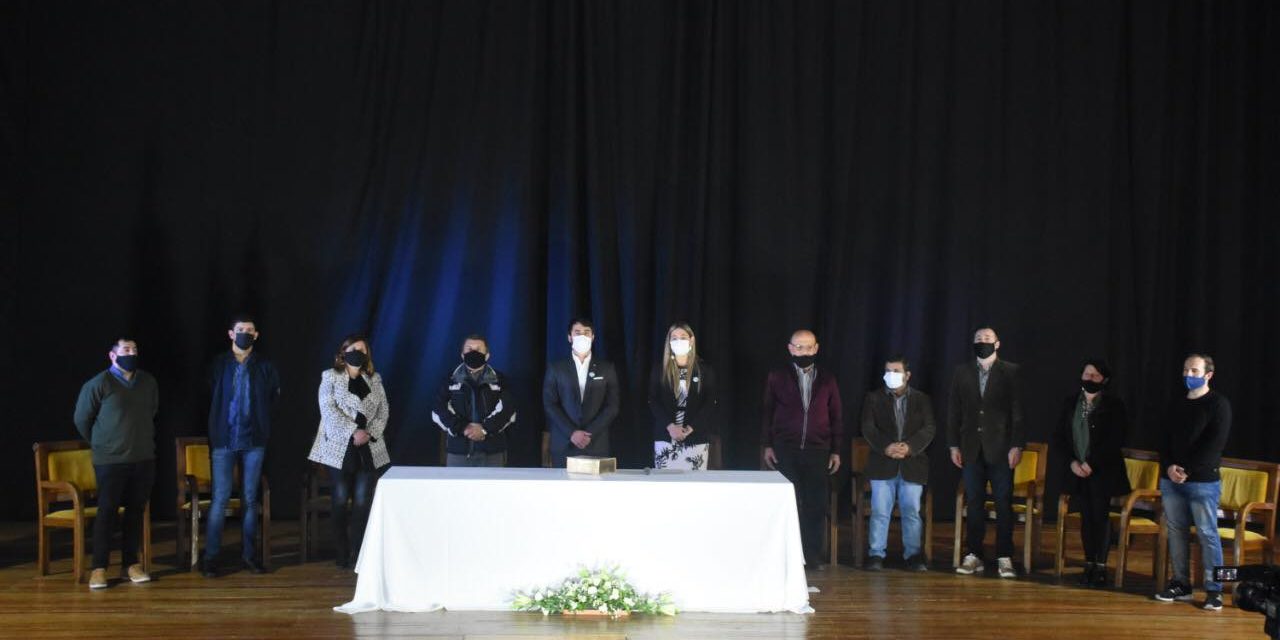 Sampacho: Franco Suárez asumió como intendente