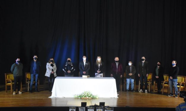 Sampacho: Franco Suárez asumió como intendente