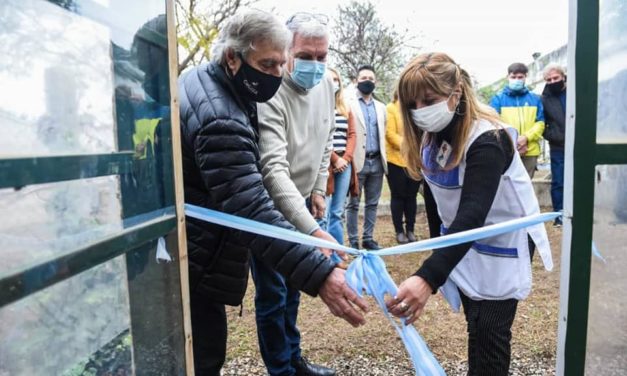 Río Tercero: inauguraron un aula vivero en la escuela Angélica Prado