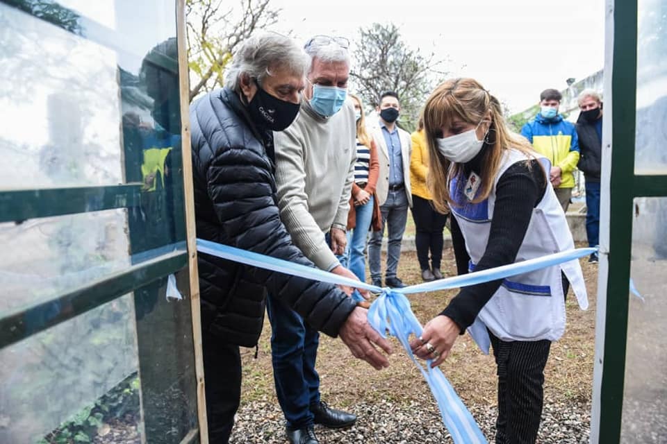 Río Tercero: inauguraron un aula vivero en la escuela Angélica Prado