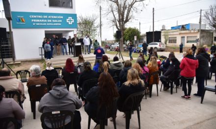 Villa María: quedó inaugurada la remodelación del CAPS Nicolás Avellaneda