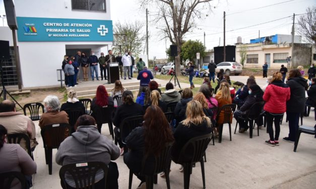 Villa María: quedó inaugurada la remodelación del CAPS Nicolás Avellaneda