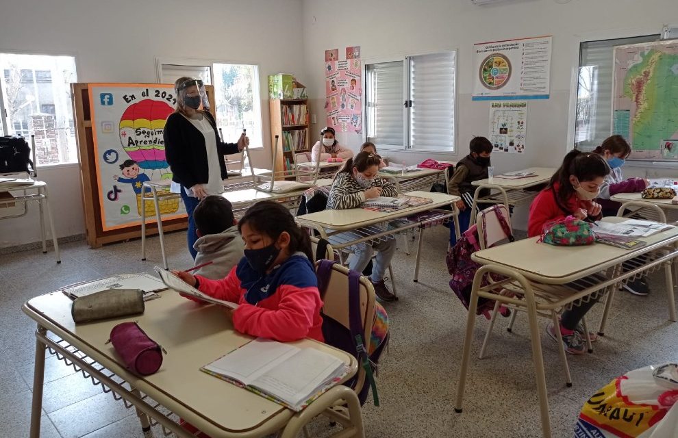 Desde el 27 de septiembre retornará la presencialidad plena en las escuelas provinciales