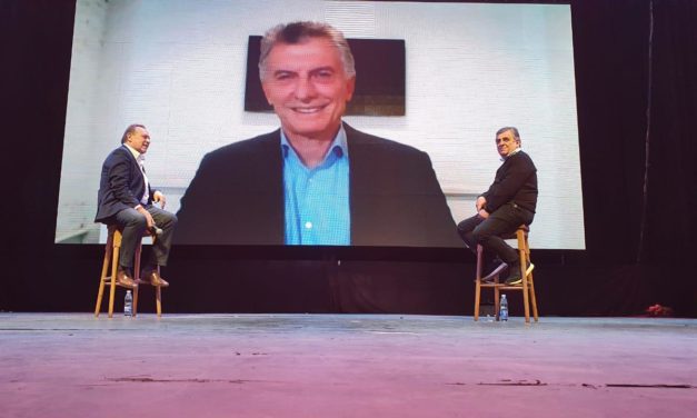 Mario Negri y Gustavo Santos cerraron la campaña junto a Macri, vía Zoom