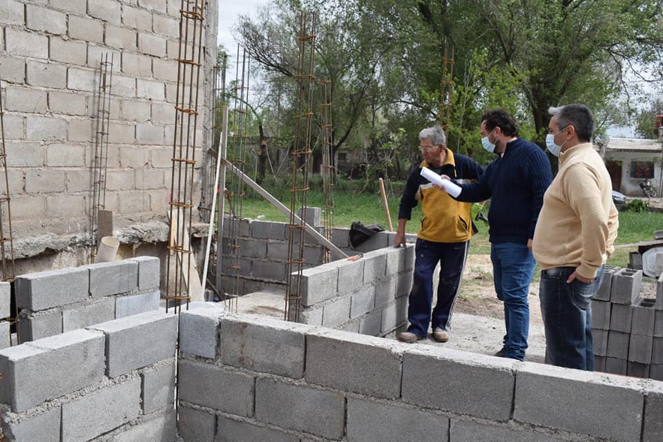 Coronel Moldes: avanza la construcción del edificio del Centro de Zoonosis