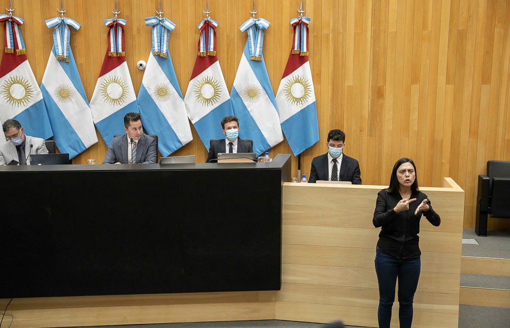 Las sesiones de la Legislatura serán traducidas a la Lengua de Señas