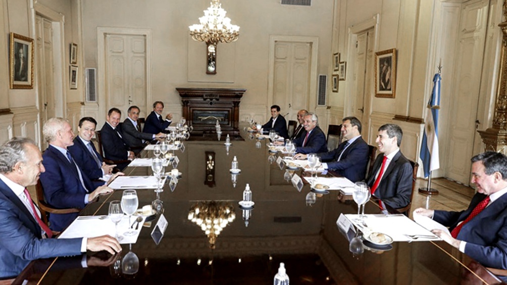 La creación de empleo genuino fue el eje de un diálogo entre el Presidente y empresarios