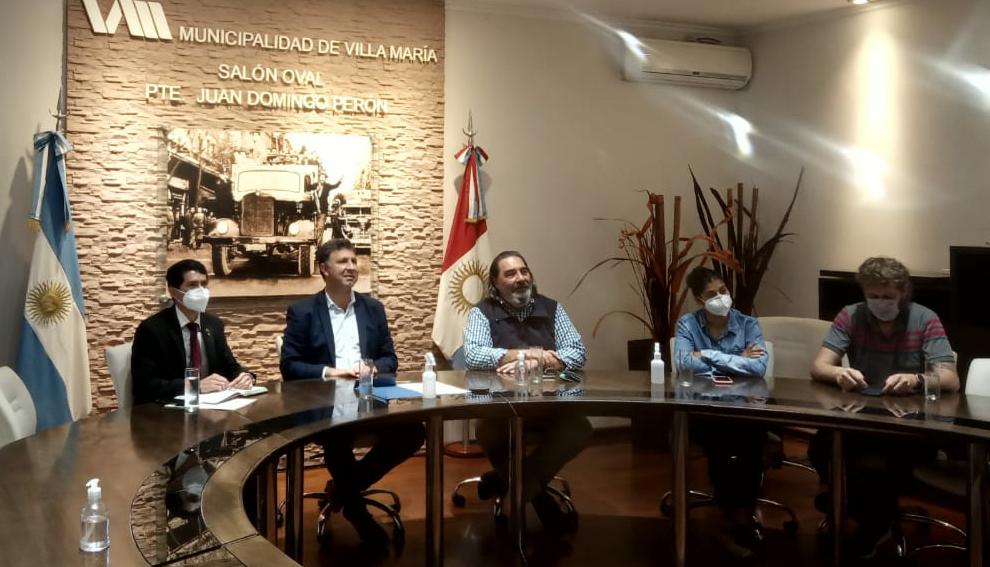 Villa María: se firmó convenio de hermanamiento con localidad salvadoreña