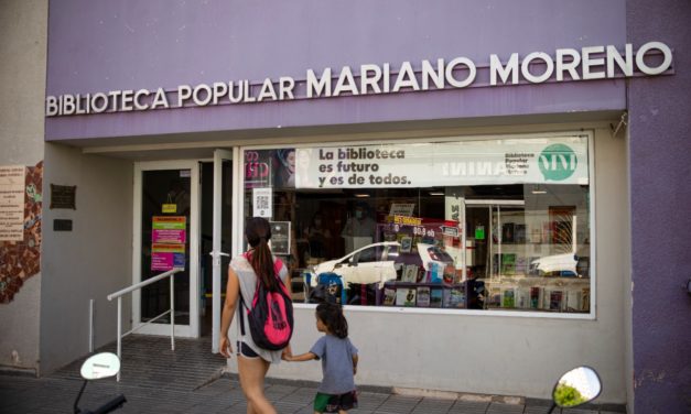 Presupuesto Participativo Río Cuarto: Llamosas visitó la Biblioteca Mariano Moreno