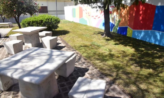 Villa María: Rosso y Gill recorrieron la plazoleta Monseñor Pedro Gottardi