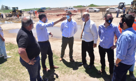 Avanza la obra de la circunvalación de la ruta nacional 158