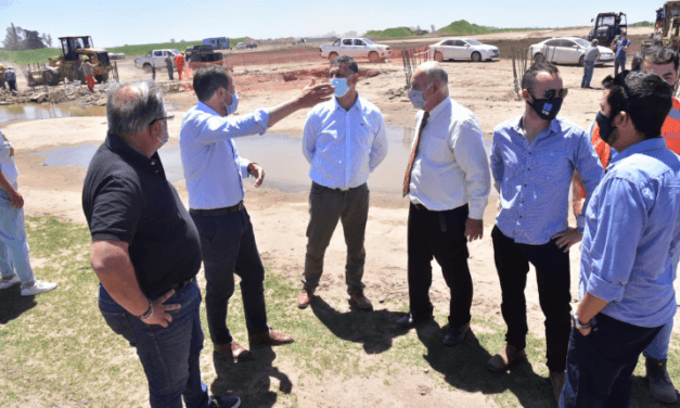 Avanza la obra de la circunvalación de la ruta nacional 158