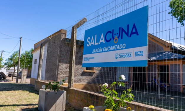 Adelia María: se inauguró la Sala Cuna