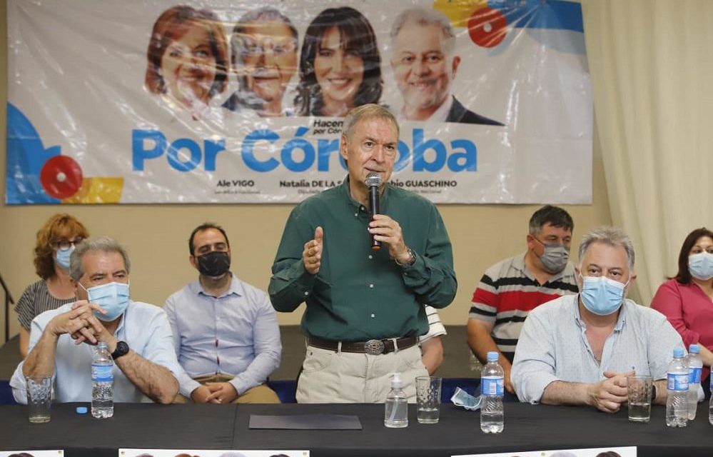 En General Cabrera, Schiaretti pidió eliminar las retenciones al maní