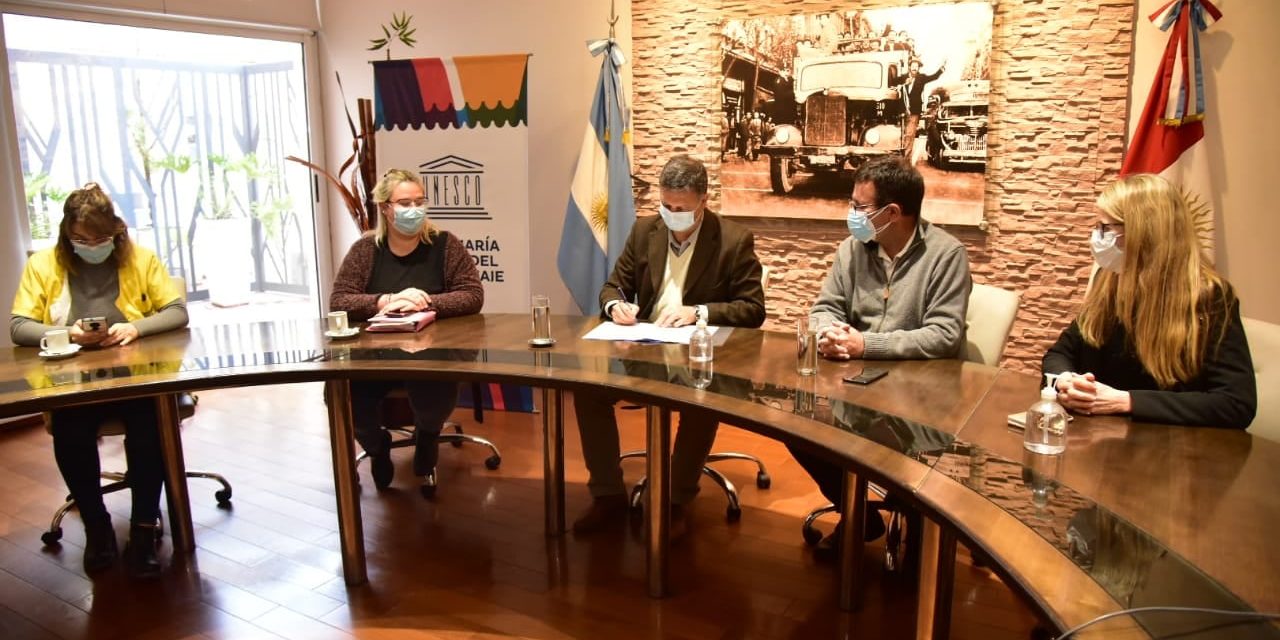 Villa María: firma de convenio para nuevas líneas de trabajo