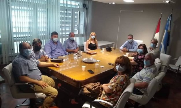 Intendentes del Dpto. Juárez Celman se reunieron con autoridades provinciales
