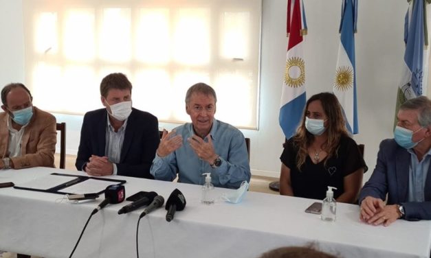 Arias: pavimentarán desvío de tránsito pesado