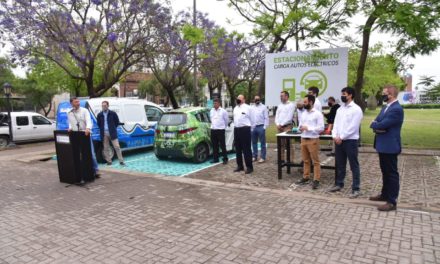 Villa María: se habilitó la primera estación para carga de autos eléctricos