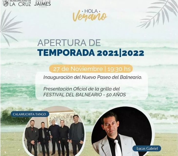 La Cruz: Apertura de Temporada 2021/2022