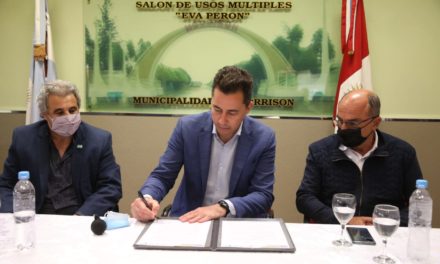 Manuel Calvo visitó localidades del departamento Unión