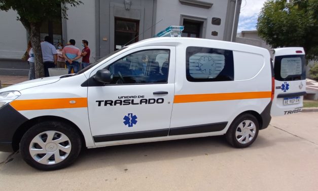 General Levalle: nuevo unidad de traslado para el Hospital Municipal