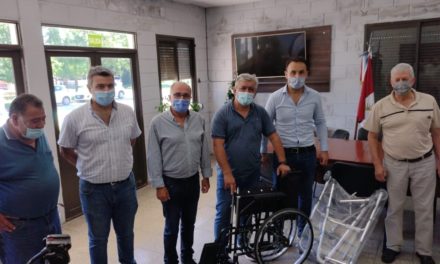 Viamonte: Iturria entrego equipamientos y un subsidio no reintegrable