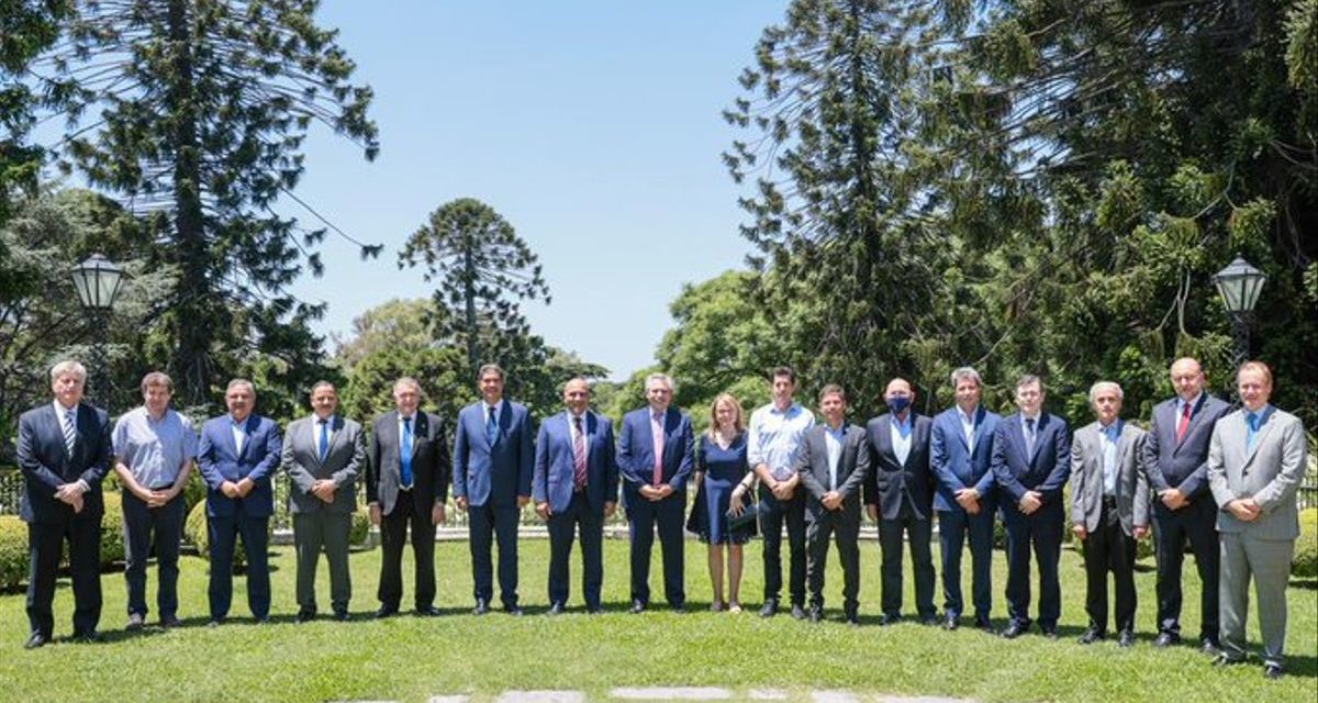El Presidente y 23 gobernadores firman el Consenso Fiscal