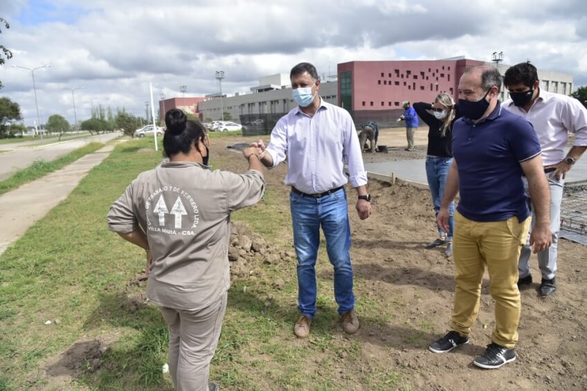 Villa María: mañana se inaugura el nuevo playón deportivo en el límite de barrios Belgrano y Ramón Carrillo