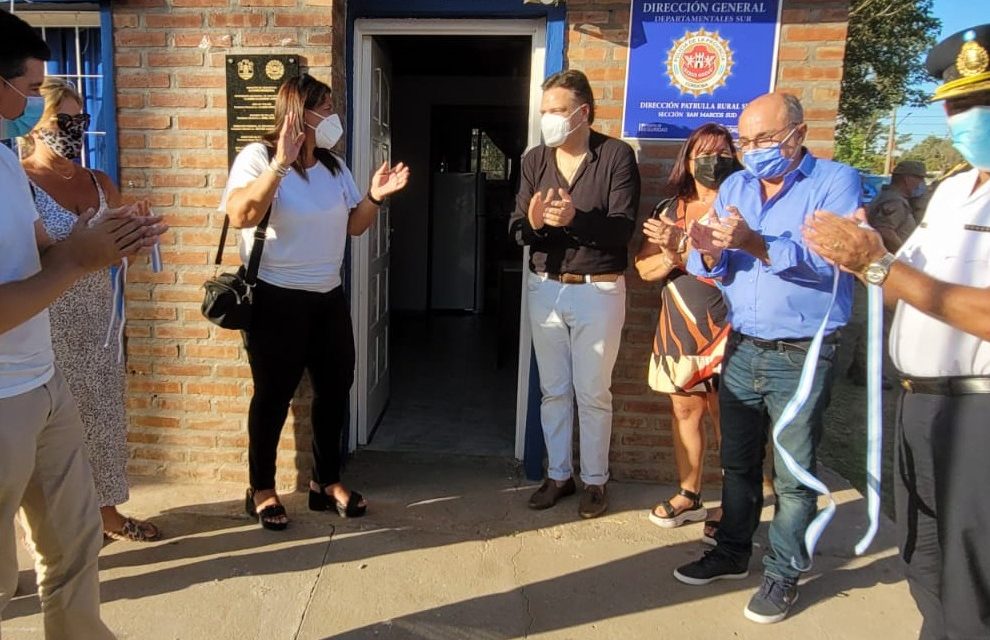Quedó habilitada la nueva sede de la Patrulla Rural de San Marcos Sud