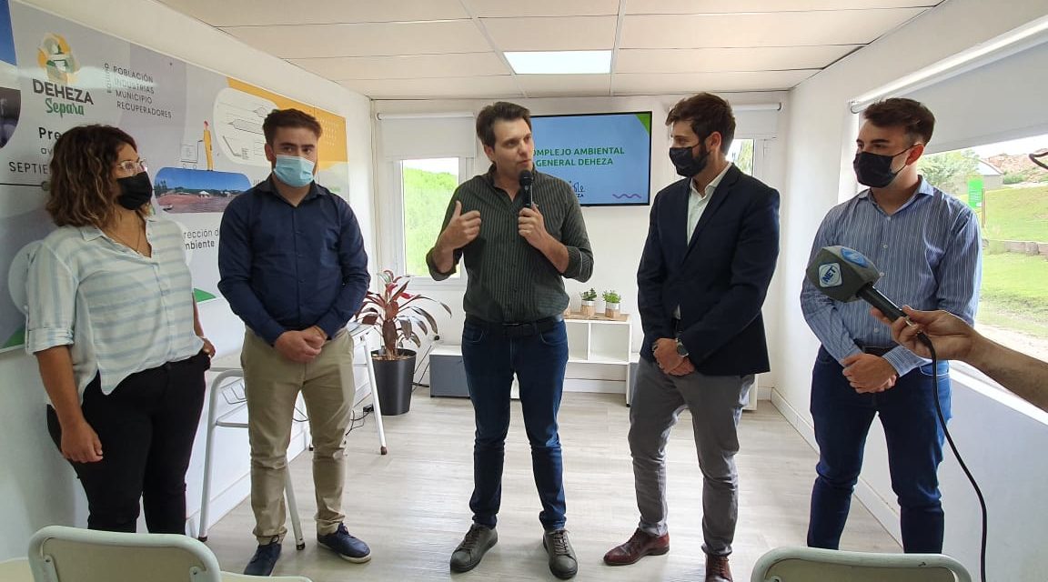 Scotto recorrió el Complejo Ambiental de General Deheza