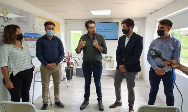 Scotto recorrió el Complejo Ambiental de General Deheza