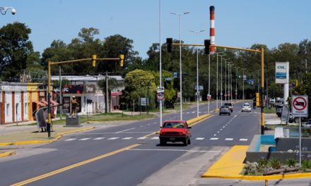 Villa Nueva: concluyó la obra de rehabilitación de la Avenida Carranza