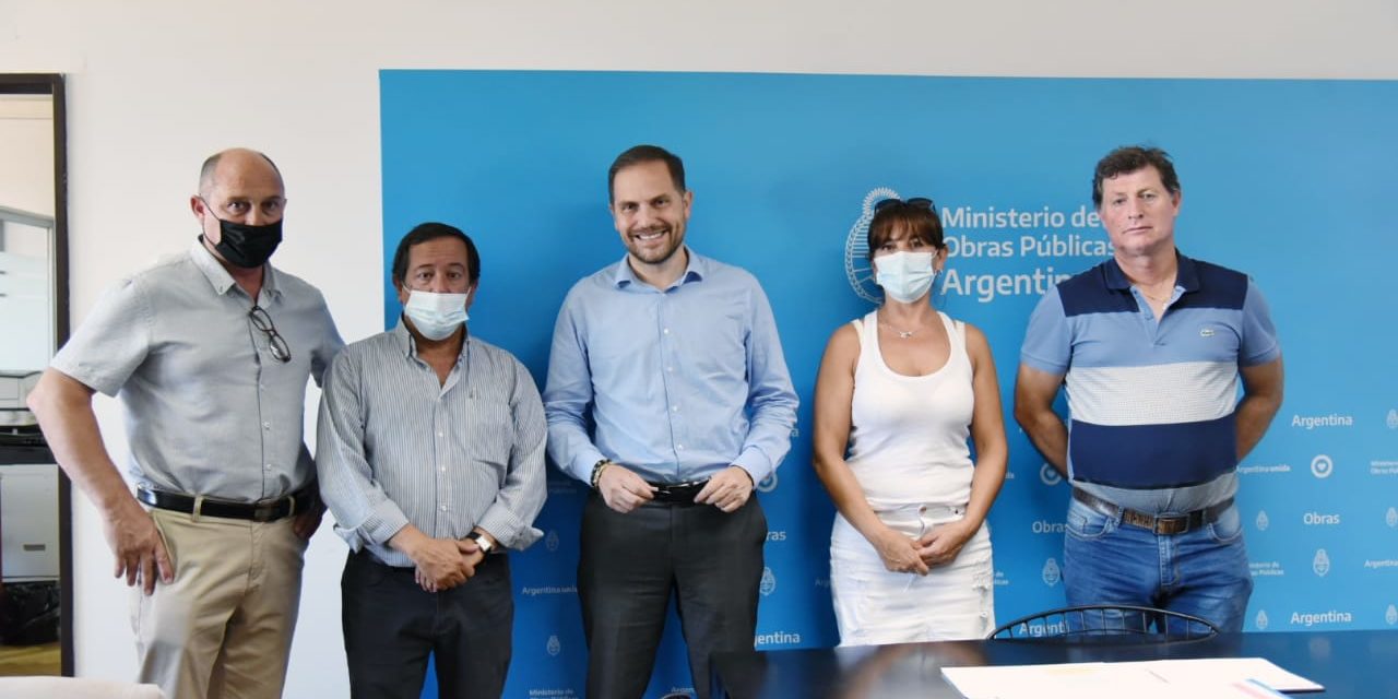 Achiras: el intendente se reunió con autoridades nacionales