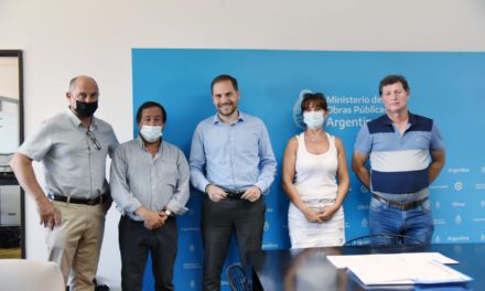 Achiras: el intendente se reunió con autoridades nacionales