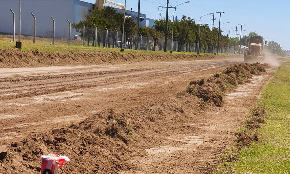 Más obras para el Parque Industrial de General Deheza