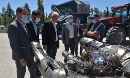 El ministro Julián Domínguez visitó General Deheza