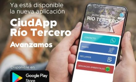 Río Tercero: La Municipalidad presentó «CiudApp»