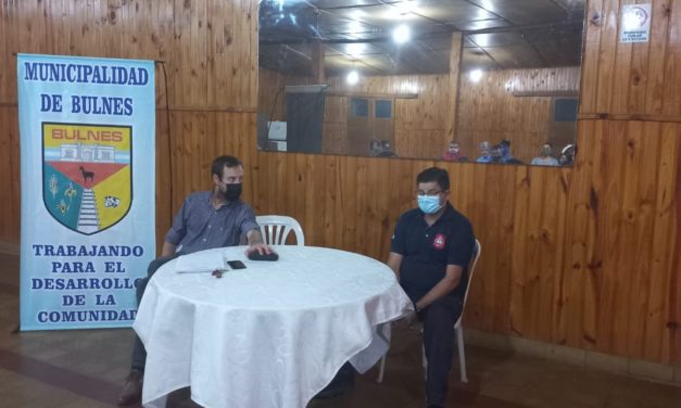 Bulnes: se realizó la primer reunión de conformación de la Defensa Civil Local