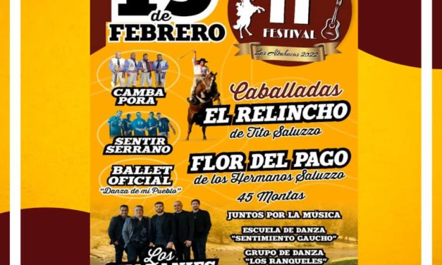 Las Albahacas se prepara para su Festival de Doma y Folclore