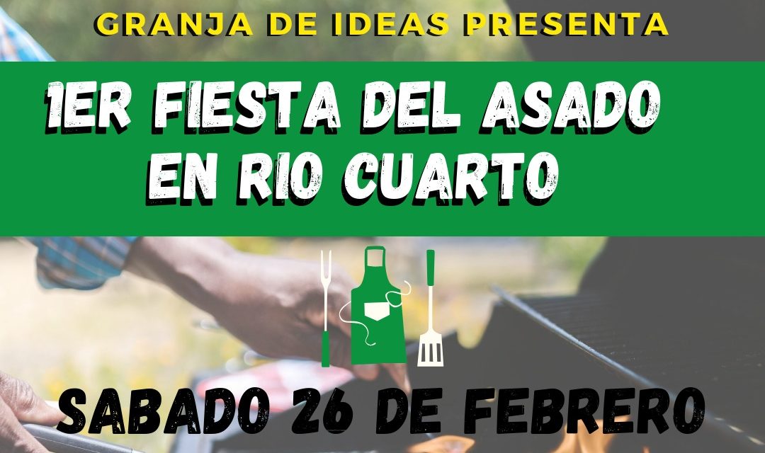 Río Cuarto tendrá su primer Festival del Asado