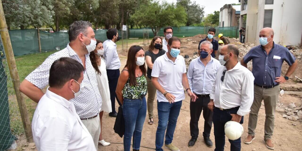 Villa María: comenzaron tres frentes de obras en la UNVM