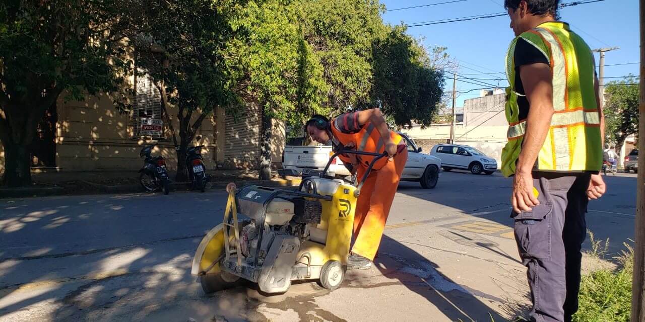 Villa María llevó adelante una jornada de mantenimiento en diversos puntos de la ciudad