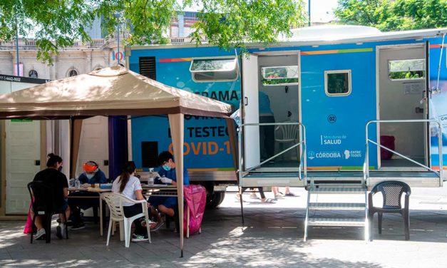 Covid-19: Córdoba registró 3.456 nuevos casos y 19 fallecimientos por esta causa
