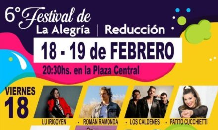 Reducción se prepara para vivir una nueva edición del Festival de la Alegría