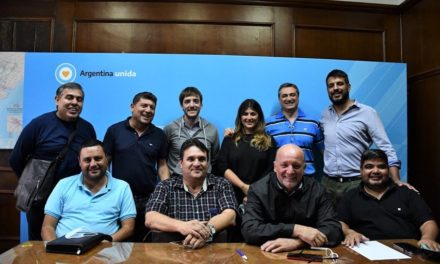Las Acequias: Tomatis se reunió con representantes de distintas dependencias del Gobierno Nacional