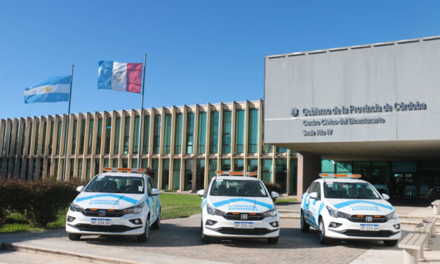 La Provincia entregó móviles y equipamiento de seguridad en Río Cuarto