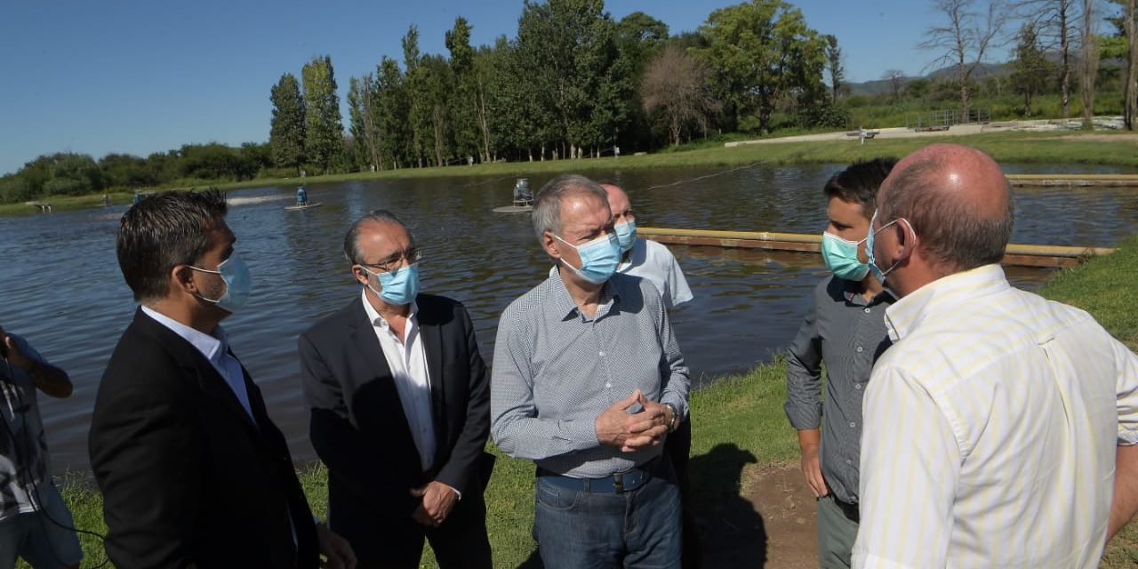Alta Gracia: Schiaretti inauguró la ampliación de la planta cloacal y anunció obras de urbanización