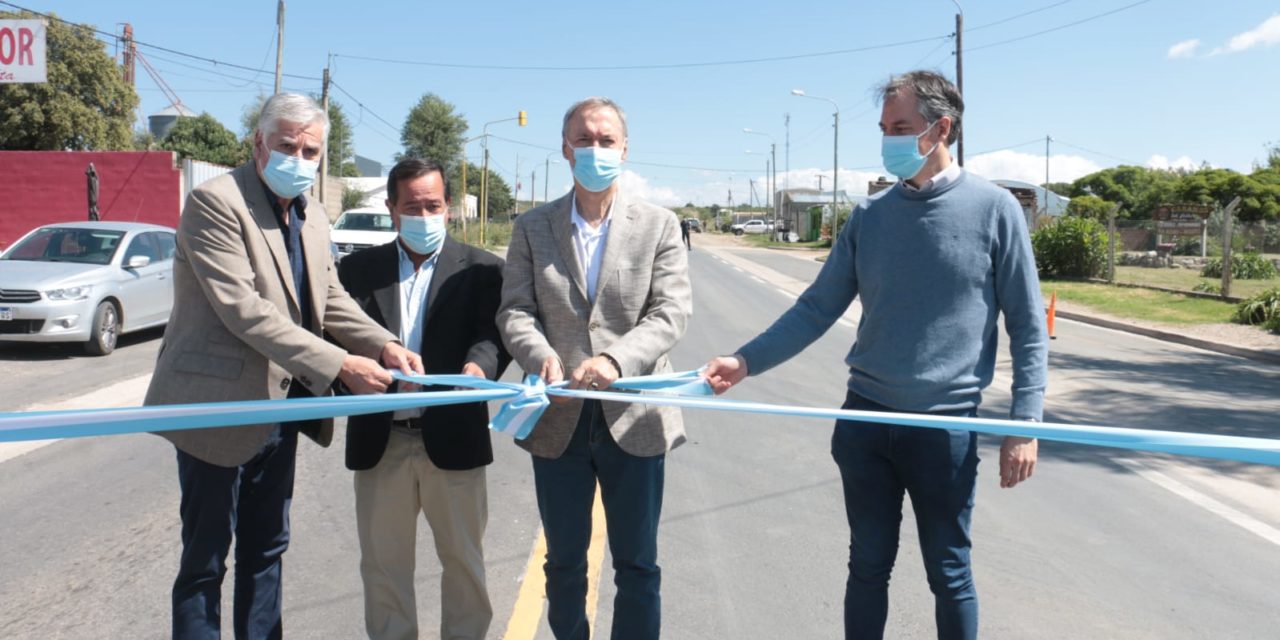 Achiras: Schiaretti habilitó la repavimentación de 11 kilómetros de la Ruta 30