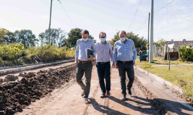 Plan de Pavimentación: avanzan las obras en barrio Alberdi